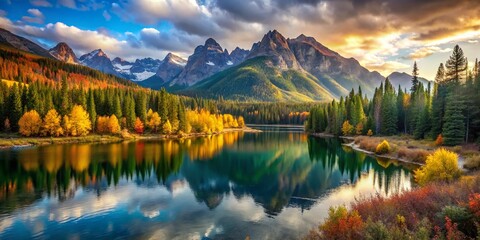 Obraz premium Stunning Landscape Photography: Succession Series - Serene Nature Shots, Breathtaking Views, Epic Scenery