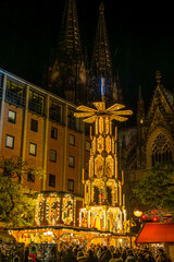 Christmas Market in Cologne, Germany