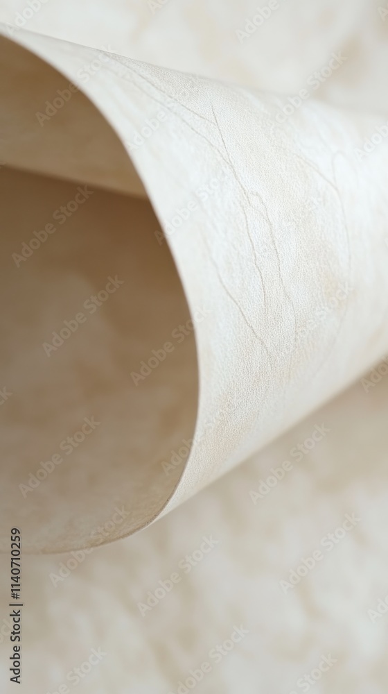 Poster high-quality smooth parchment texture with subtle creases and warm tones ideal for creative projects