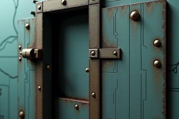 Fototapeta premium Doorway to the Unknown