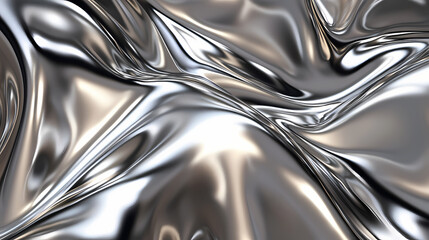 Shiny brushed silver metal surface texture background reflective metallic material abstract. Reflective. Illustration