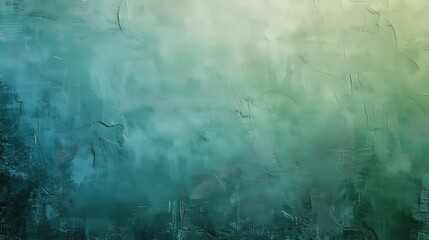 Fototapeta premium Beautiful Textured Wall With a Gradient of Blue and Green Hues, Enhancing the Atmosphere of Creativity and Calmness in a Modern Space