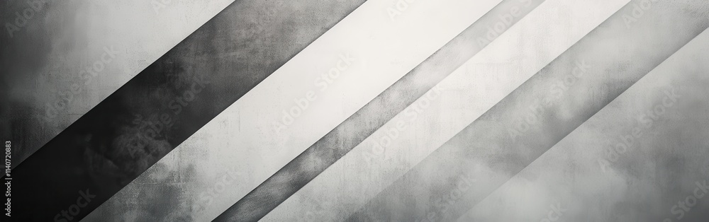 Poster minimalist design featuring diagonal lines with smooth gradients in light and dark shades showcasing
