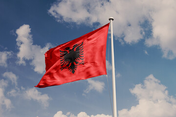 Albania flag 