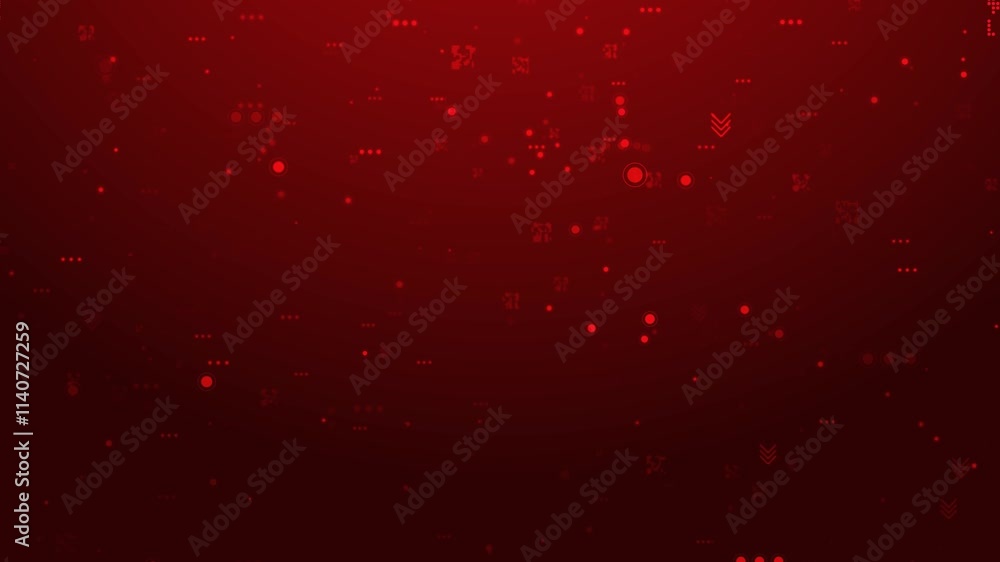Poster motion abstract business presentation. wireframe pixel noise glitch corporate style background. cube