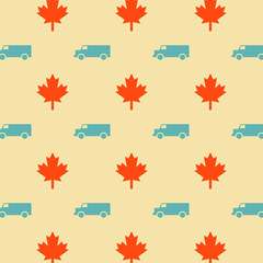 retro hand drawn illustration retro colors leaflet auto retro cover design