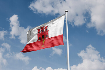 Gibraltar flag 