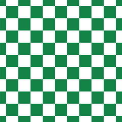 Seamless abstract cage pattern.  The green square. Geometric and modern vintage background. Vector illustration.