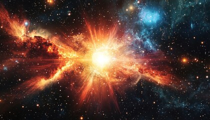 A Cosmic Explosion Illuminates the Vastness of Space