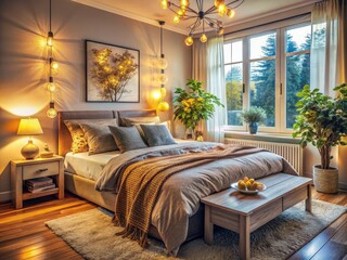 Cozy, modern bedrooms: minimalist or master, guest or personal, boasting comfortable bedding in relaxing spaces.
