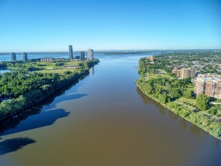 Obraz premium Verdun, Ile des soeurs