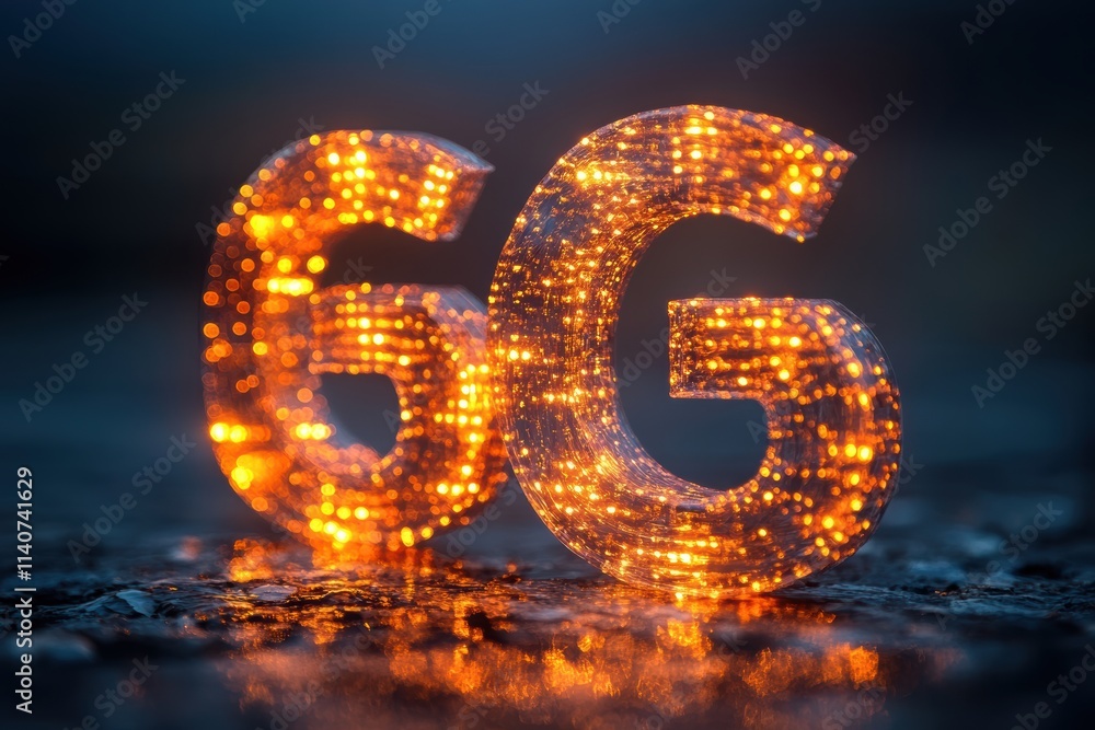 Poster 5g technology enabling bold, vibrant connectivity with unprecedented speed and efficiency,