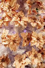 Christmas tree design decorations. celebrating New Year and Christmas