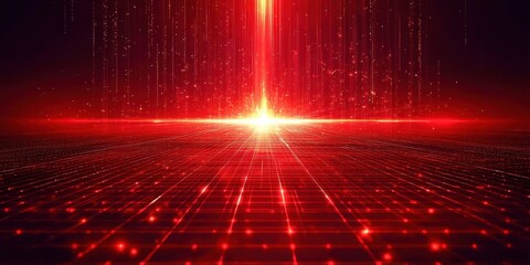 Red background with a red line in the middle