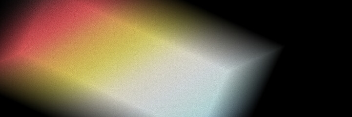 grainy background yellow red and white glowing gradient abstract shape, black noise texture backdrop 