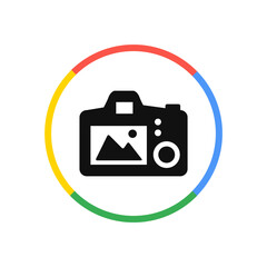Camera with Image Icon

