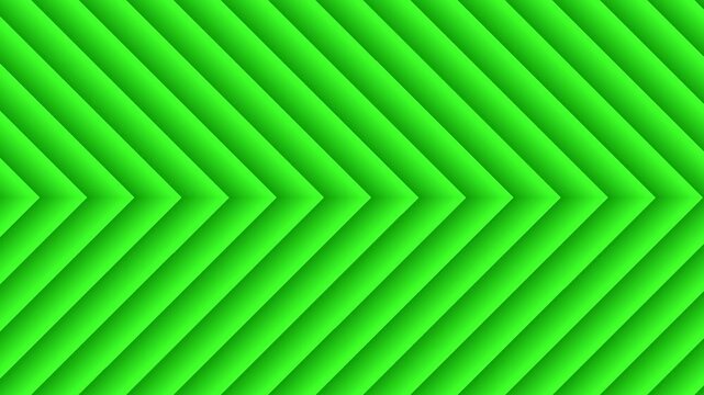 animation vid&eacute;o en vert flash, avec des triangles verts se d&eacute;pla&ccedil;ant de la gauche vers la droite