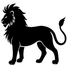 Lion silhouette 