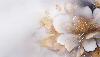 Tapeta kwiatowa, abstrakcyjne tło kwiatowe, papier dekoracyjny w kwiaty, jasny, pastelowy kolor, puste miejsce na tekst