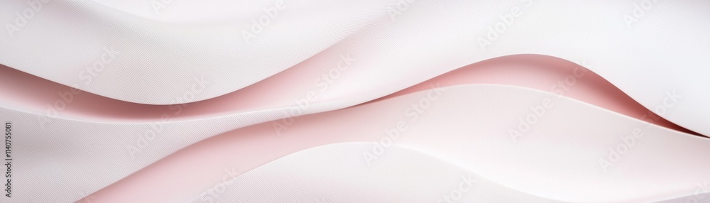 Poster light pink paper fold with subtle shine and smooth texture modern minimalist abstract design for pro