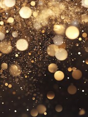 Sylvester New Year Eve night party sparklers and bokeh lights banner background