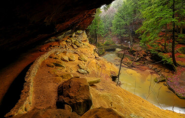 cave in the cave
