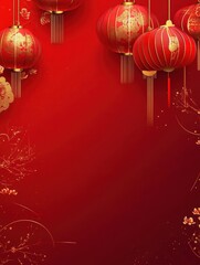 Chinese new year background vector. Oriental festive art design for place text and product images. Design for sale banner, cover and invitation.
