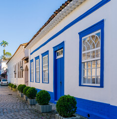Old house in the Morretes village, close to Curitiba, Parana state, Brazil.