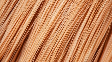 Textured Natural Fiber Background Image of  Light Brown Plant Material