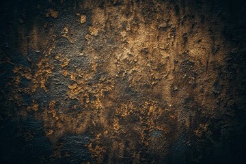 Naklejka premium Vintage Abstract Black Texture Background - Grunge Dark Pattern Design, Retro Style Photography