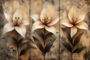 Abstract oil paintings. Wall art painting, flowers, art and modern art, paint spots, paint stroke, knife. Large stroke paintings, fashion wall of modern art