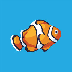 tropical fish vector illustration