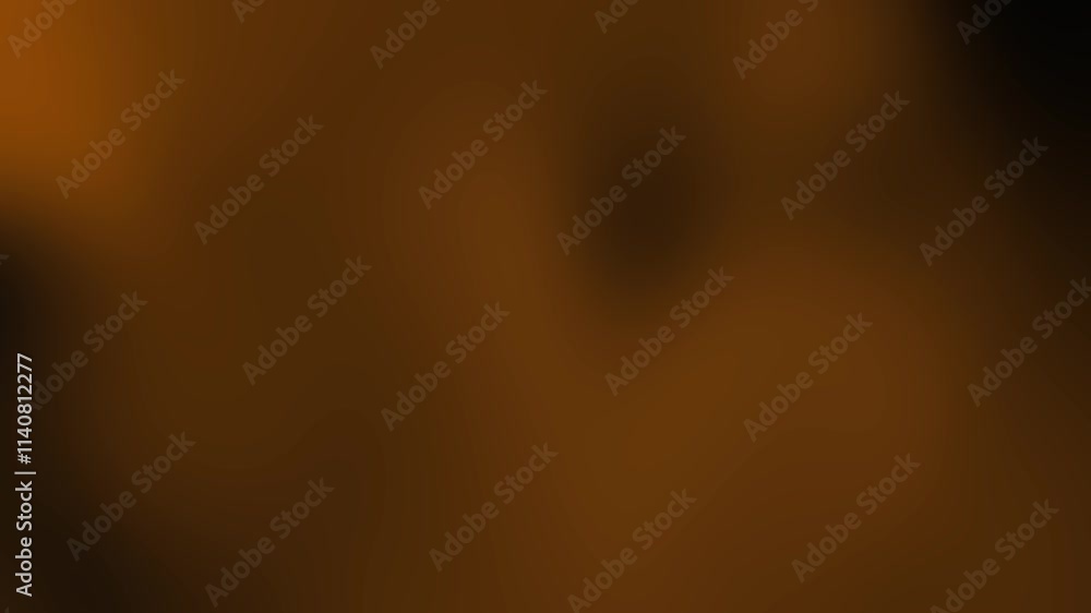 Poster dark orange and black abstract gradient background video featuring smooth transitions of warm hues, 