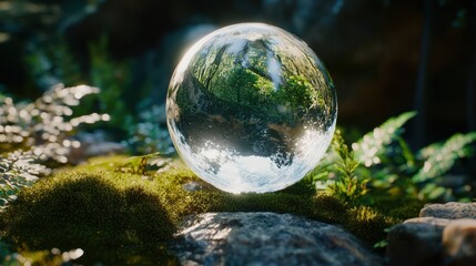 The Transparent Sphere in Nature