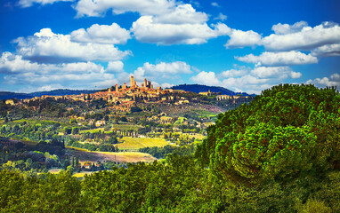 Montepulciano in der Toskana