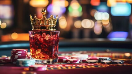 King of the Casino: A Luxurious Night of Gambling and High Stakes