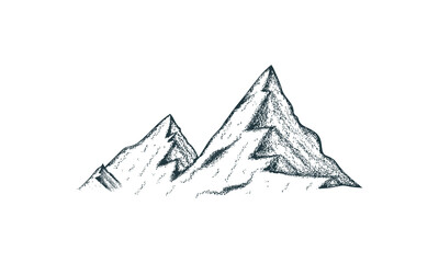 winter mountain landscape
