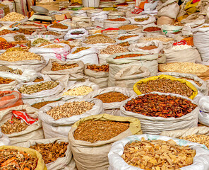 895 Herb market inBeijing, China