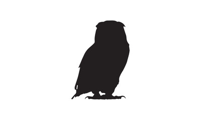 eagle silhouette vector