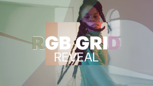 RGB Grid Reveal