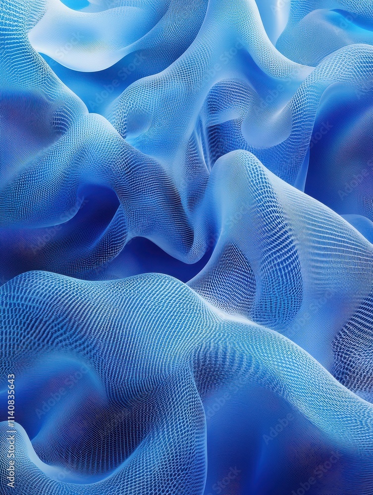 Poster minimal 3d composition pattern background of blue.