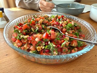 salad with tomatoes