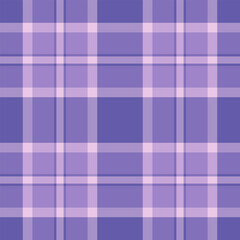 Realistic tartan pattern vector, manufacture plaid background textile. Everyday texture fabric check seamless in indigo and light colors.