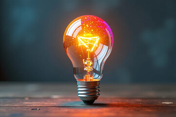 creative idea uses painted lightbulb various