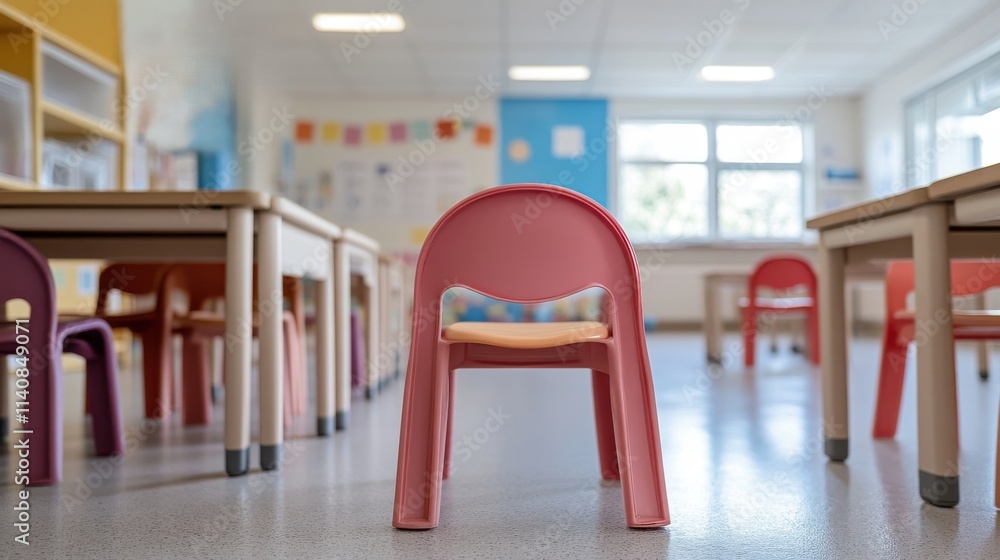 Poster creating accessible learning spaces with well-equipped facilities all educators students