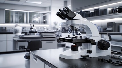 The Microscope in Laboratory