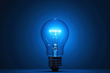 blue light shines bright bulb historical significance aesthetic appeal modern