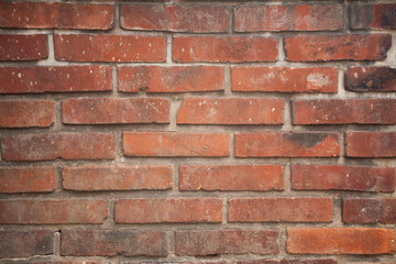 Ancient Wall Texture with Red Brick