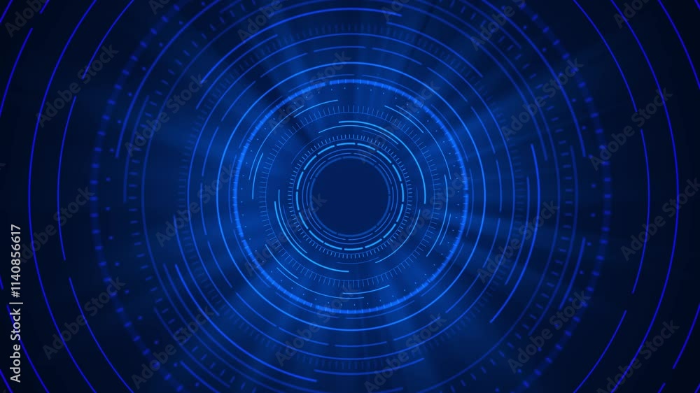 Poster futuristic hud frame digital technology lines background. technology element. viewfinder interferenc