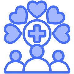 Obraz premium Volunteer Icon